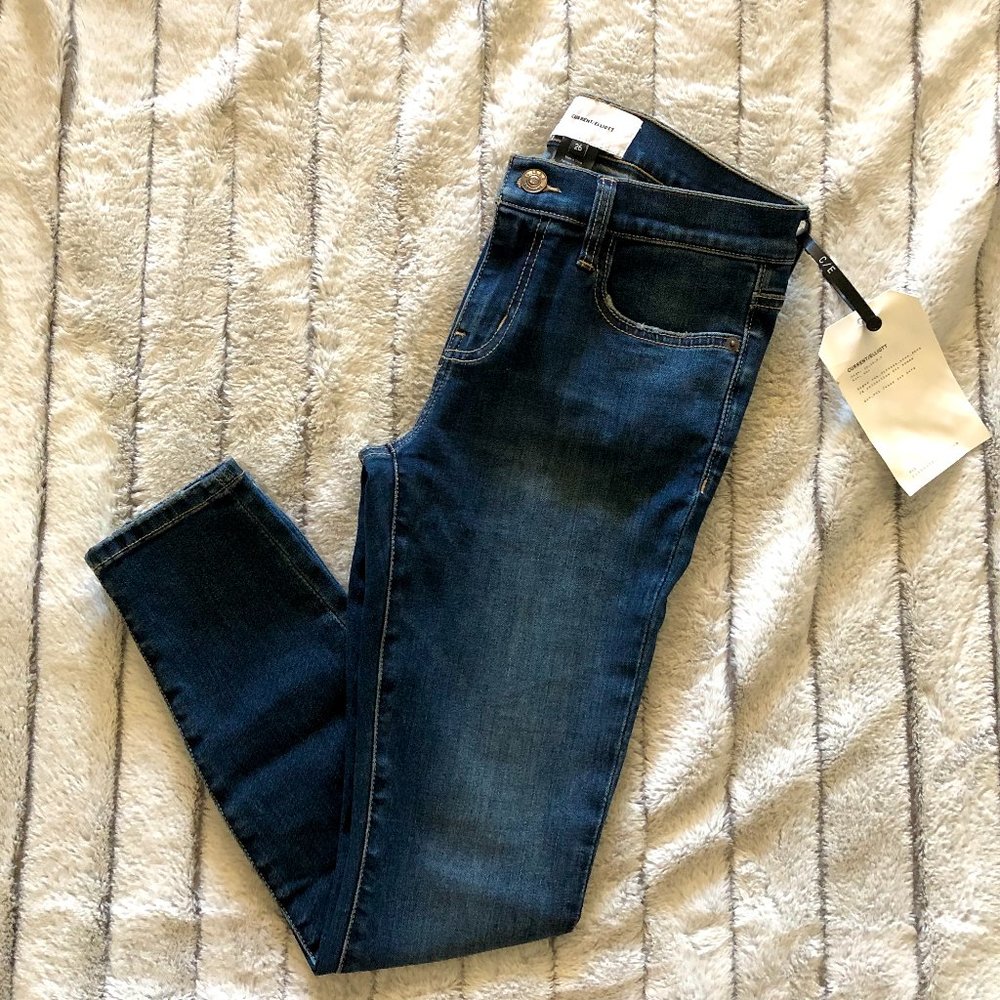 NWT Current/Elliot The Stiletto Denim Skinny Jeans